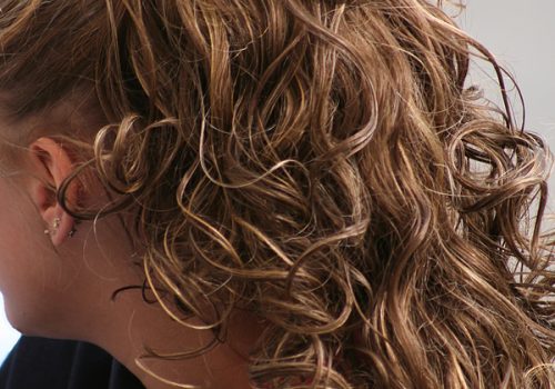 Big voluminous curly ponytail