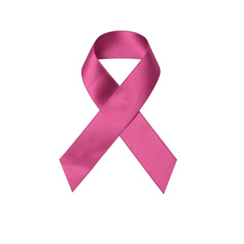 Pink breast cancer awareness ribbon 2